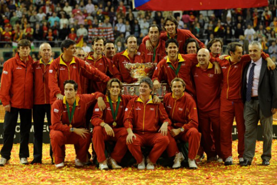 La Selección Española Mapfre lidera el ranking mundial de la Copa Davis La Selección Española Mapfre lidera el ranking mundial de la Copa Davis