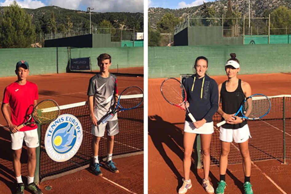 Max Alcalá y Gemma Lairón ganan el último internacional juvenil del año en Mallorca Max Alcalá y Gemma Lairón ganan el último internacional juvenil del año en Mallorca