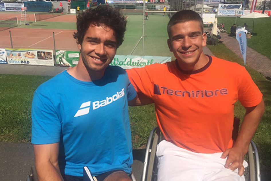Caverzaschi y De la Puente se clasifican por primera vez para el Masters de Dobles de tenis en silla Caverzaschi y De la Puente se clasifican por primera vez para el Masters de Dobles de tenis en silla