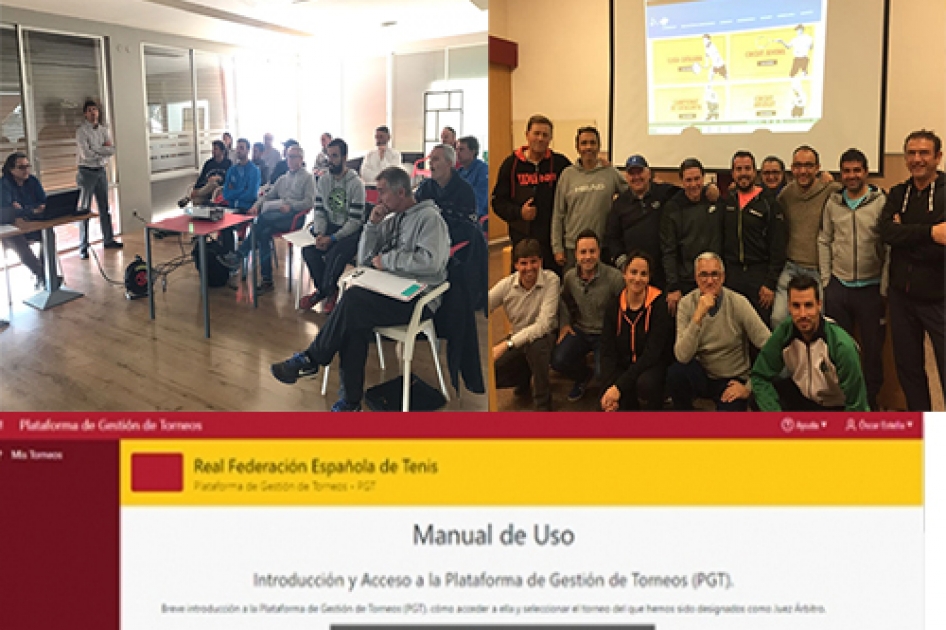 Sesiones formativas PGT (Plataforma de Gestin de Torneos) en Girona y Tarragona