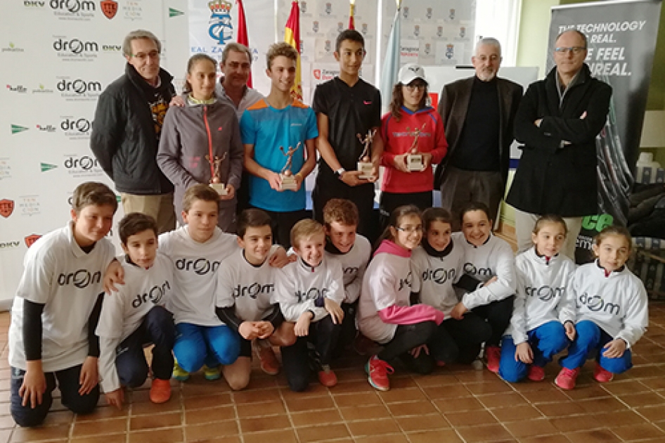 Daniel Rincón y Anne Mintegi se llevan el Máster Nacional Infantil de Tenis Daniel Rincón y Anne Mintegi se llevan el Máster Nacional Infantil de Tenis