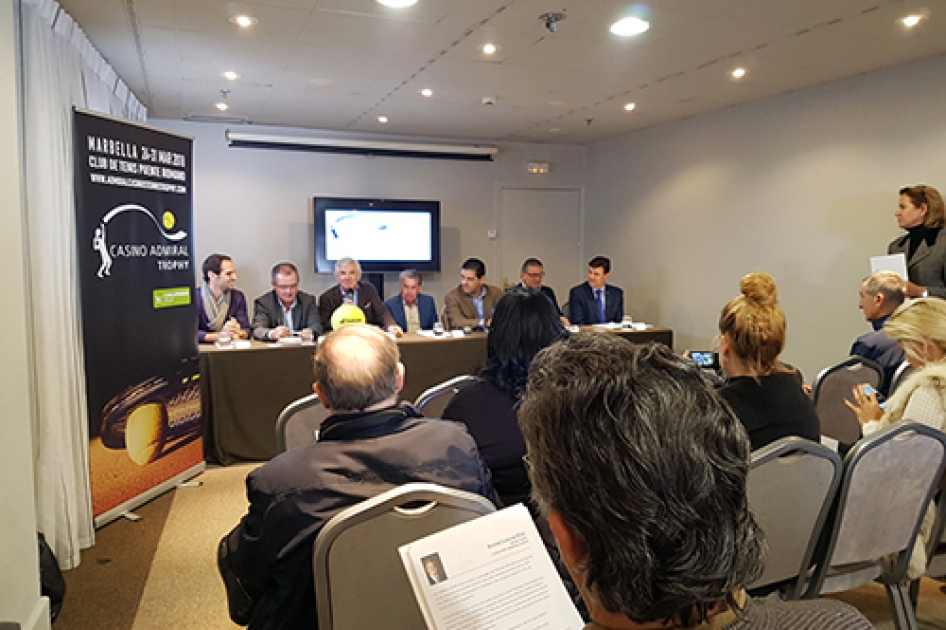 Marbella presenta el nuevo torneo “Casino Admiral Trophy ATP Challenger” para 2018 Marbella presenta el nuevo torneo “Casino Admiral Trophy ATP Challenger” para 2018