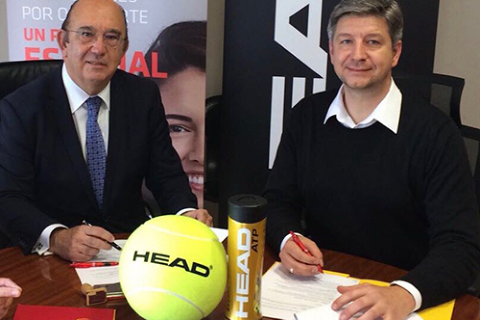 HEAD se convierte en pelota y raqueta oficial de la RFET HEAD se convierte en pelota y raqueta oficial de la RFET