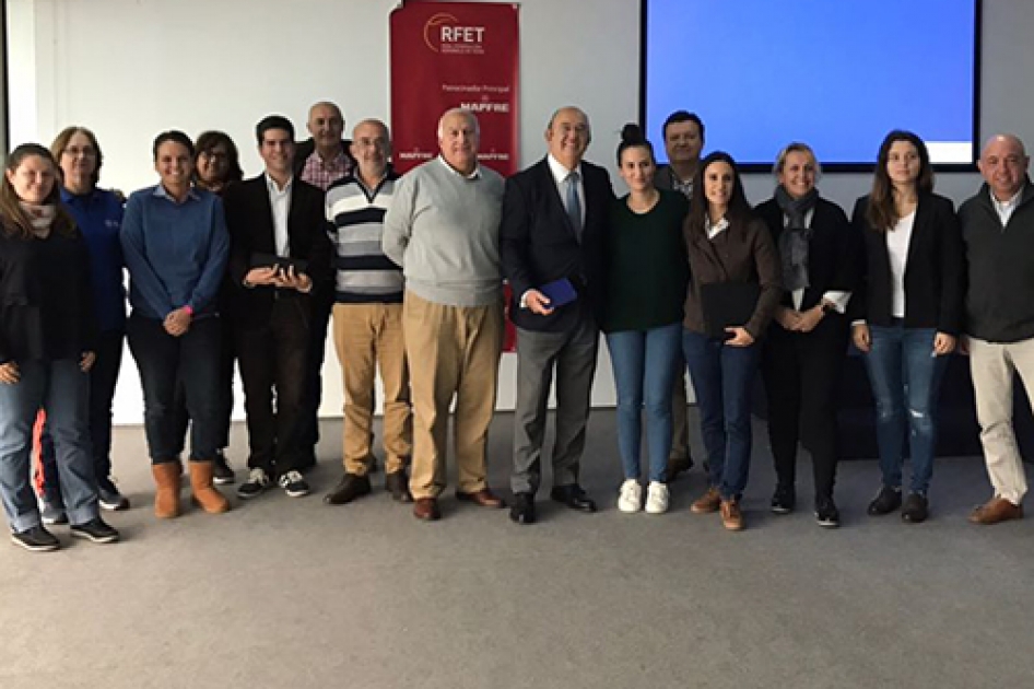Reunión del CEAT sobre arbitraje femenino en Madrid Reunión del CEAT sobre arbitraje femenino en Madrid