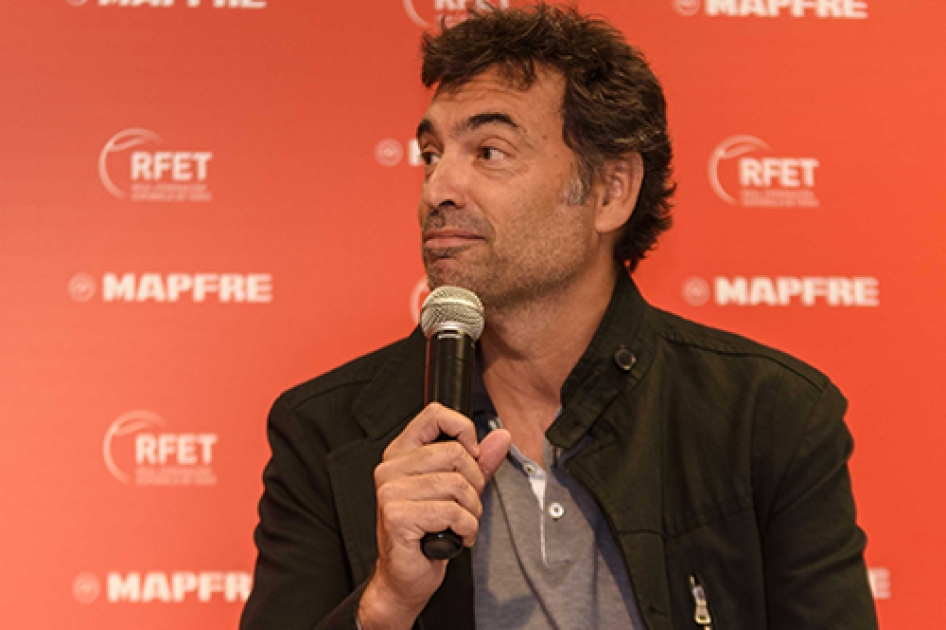 Presentacin del equipo de Copa Davis y de la nueva equipacin de las selecciones espaolas de tenis