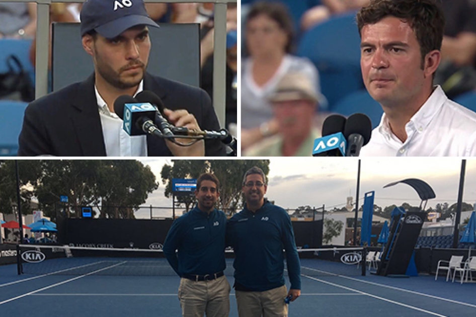 Cuatro árbitros españoles actuaron en el Open de Australia Cuatro árbitros españoles actuaron en el Open de Australia