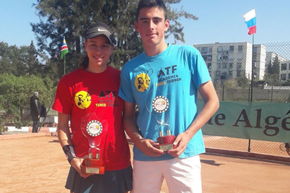 Mikel Aranzábal y Lucía Llinares se estrenan en el circuito júnior con sendos triunfos en Argelia Mikel Aranzábal y Lucía Llinares se estrenan en el circuito júnior con sendos triunfos en Argelia