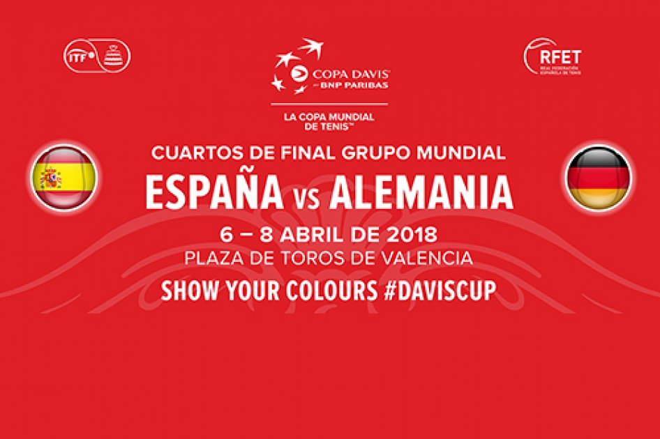 Oferta de alojamiento y abono para el Espaa-Alemania de Copa Davis en Valencia