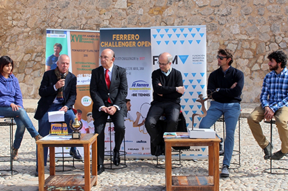 La primera edicin del Ferrero Challenger Open se presenta en Villena