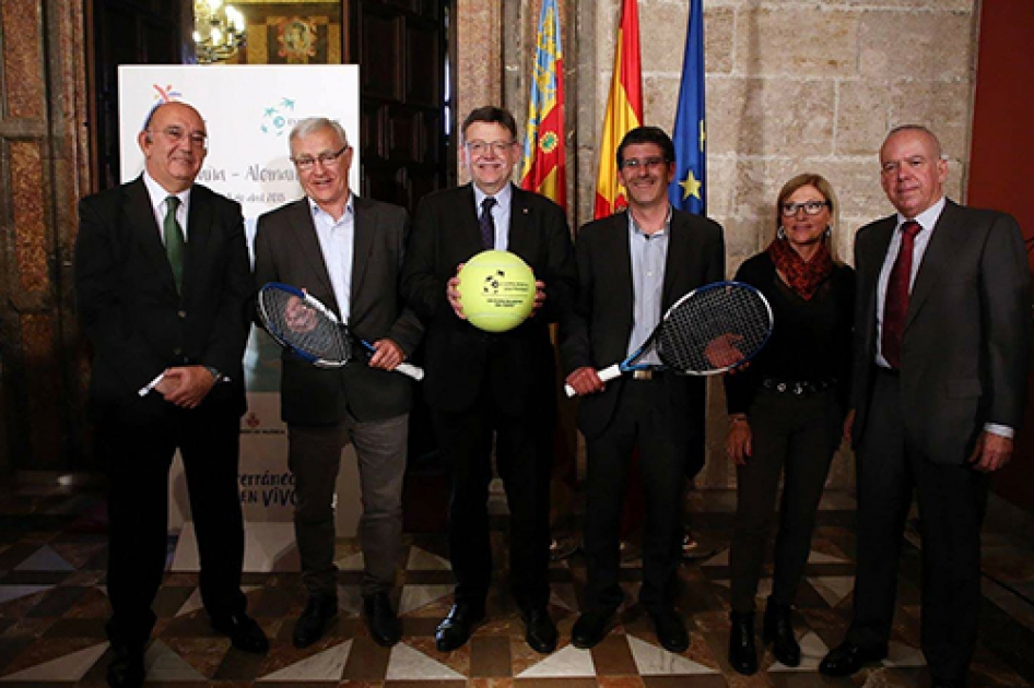 Presentada oficialmente la eliminatoria de Copa Davis Espaa-Alemania en Valencia