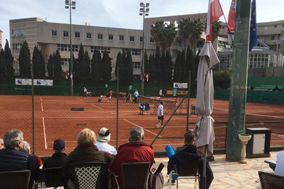Tagliaferro, Molina, Camiña y Furió brillan en el prestigioso torneo de veteranos de Menton Tagliaferro, Molina, Camiña y Furió brillan en el prestigioso torneo de veteranos de Menton