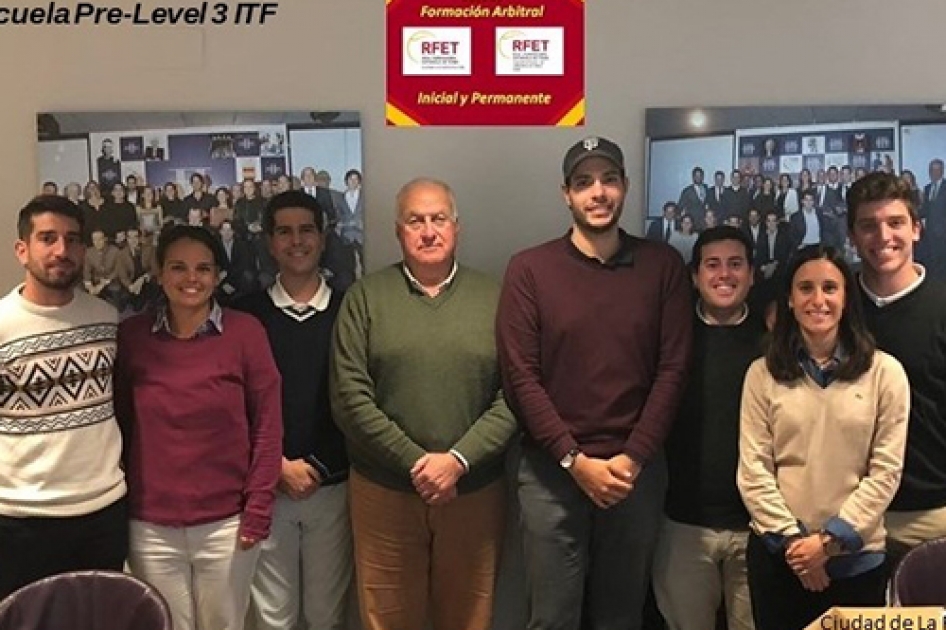 El Comité Español de Árbitros organiza una preescuela ITF de Nivel 3 en Madrid El Comité Español de Árbitros organiza una preescuela ITF de Nivel 3 en Madrid