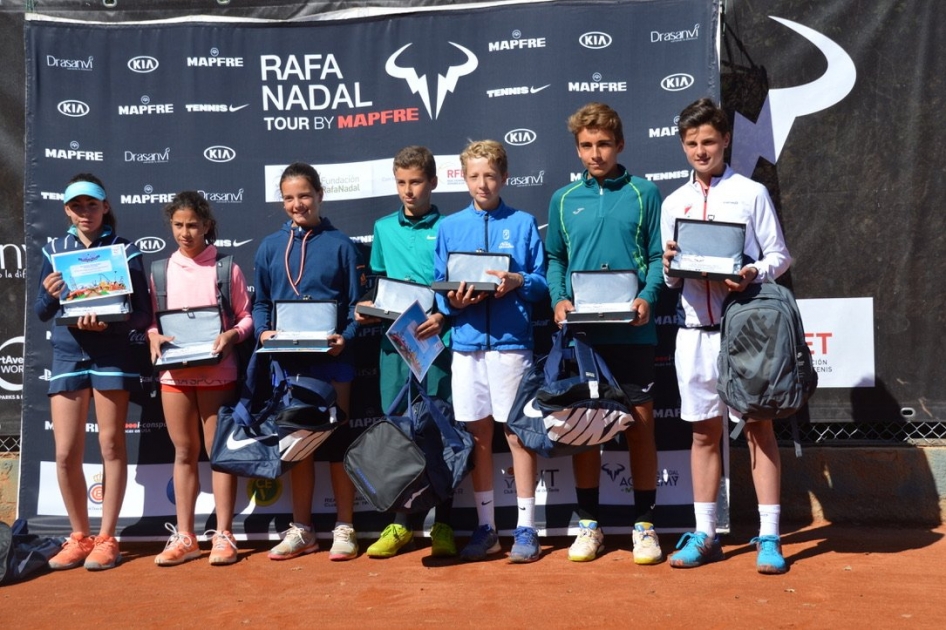 Daniel Mérida, Rocío González, Rafael Segado y Cristina Ramos, ganan el Rafa Nadal Tour by MAPFRE de Valldoreix Daniel Mérida, Rocío González, Rafael Segado y Cristina Ramos, ganan el Rafa Nadal Tour by MAPFRE de Valldoreix