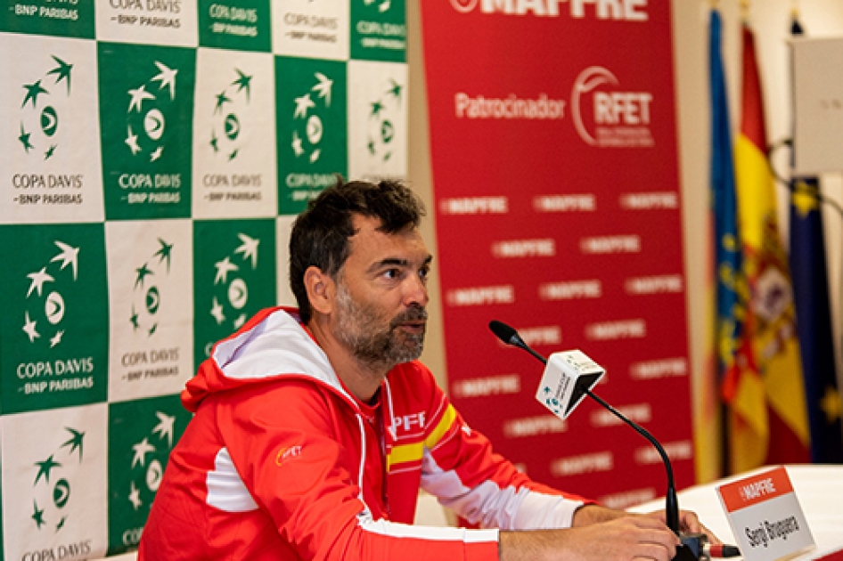 Sergi Bruguera: “Afortunadamente tengo muchas variantes ante el rival más complicado” Sergi Bruguera: “Afortunadamente tengo muchas variantes ante el rival más complicado”