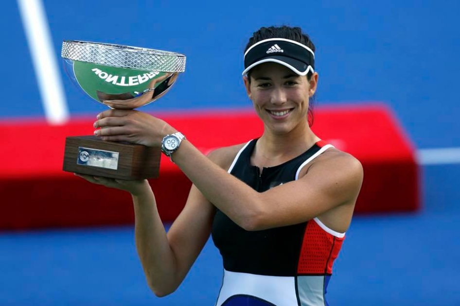 Garbiñe Muguruza conquista su primer título de la temporada en Monterrey Garbiñe Muguruza conquista su primer título de la temporada en Monterrey