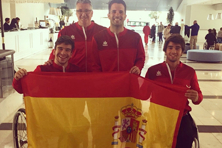 La seleccin espaola de tenis en silla de ruedas busca una plaza en la Copa del Mundo