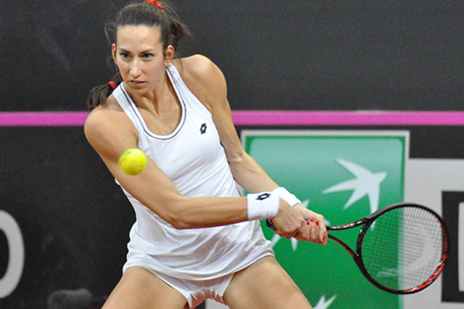 Georgina García Pérez sustituye a Lara Arruabarrena en la selección española MAPFRE de Fed Cup Georgina García Pérez sustituye a Lara Arruabarrena en la selección española MAPFRE de Fed Cup