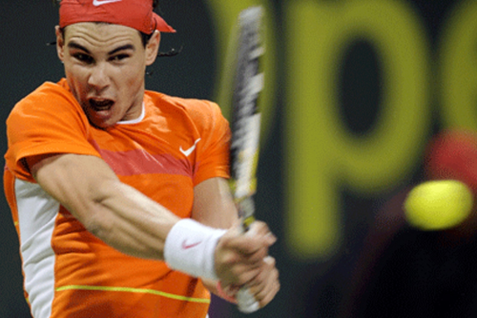 Nadal alcanza los cuartos de final en el primer torneo del año en Doha Nadal alcanza los cuartos de final en el primer torneo del año en Doha