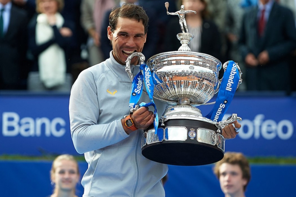 Rafael Nadal también suma su undécimo título en Barcelona Rafael Nadal también suma su undécimo título en Barcelona
