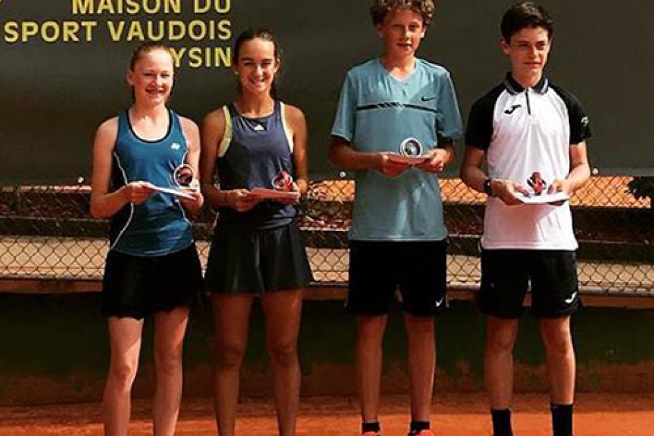 Final de la valenciana Carmen Lpez Martnez en el torneo infantil de Montreux