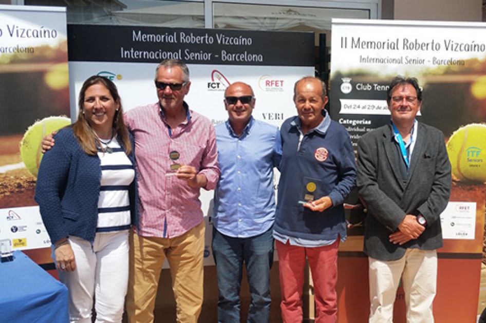 El “Memorial Roberto Vizcaíno” de veteranos corona a sus campeones en el CT Barcino El “Memorial Roberto Vizcaíno” de veteranos corona a sus campeones en el CT Barcino
