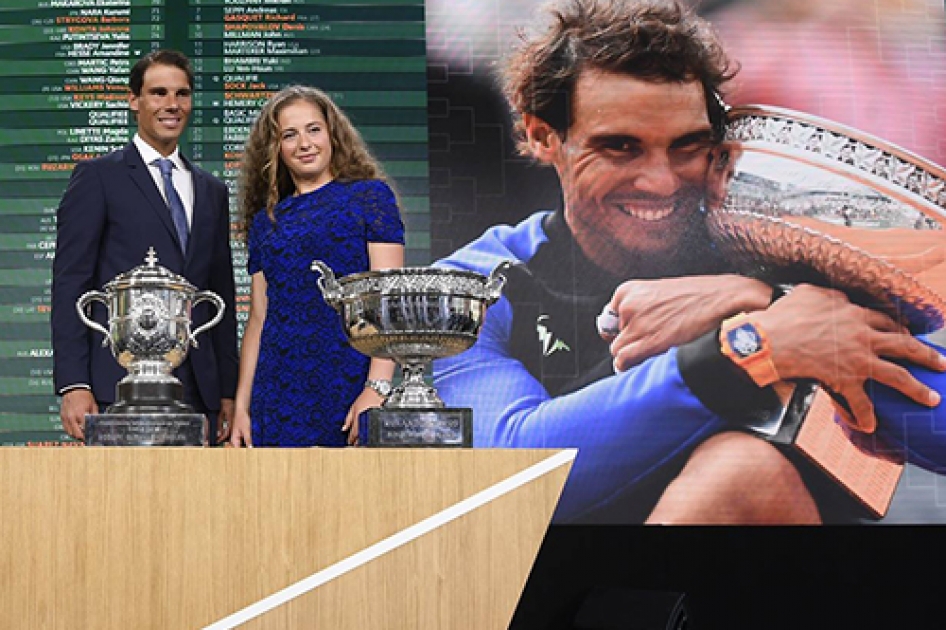 Roland Garros sortea el recorrido de los tenistas españoles en el segundo Grand Slam del año Roland Garros sortea el recorrido de los tenistas españoles en el segundo Grand Slam del año