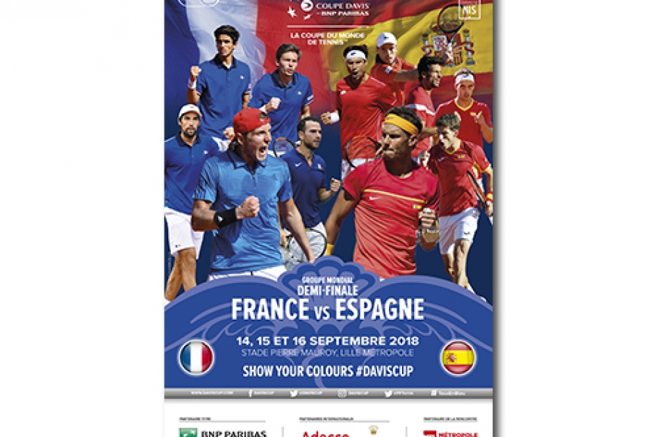 Ya pueden reservarse las entradas para la semifinal de Copa Davis en Lille Ya pueden reservarse las entradas para la semifinal de Copa Davis en Lille