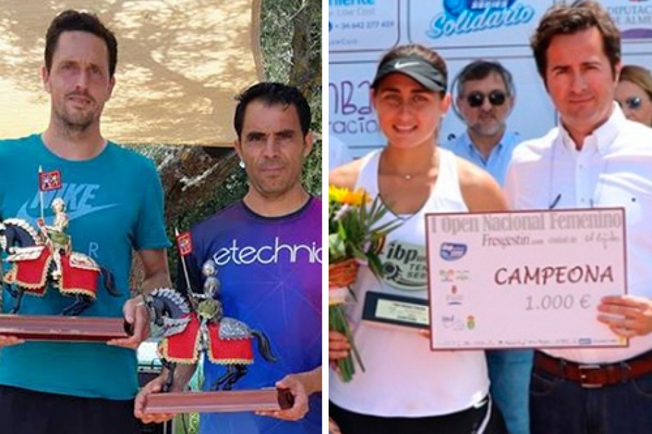 Triunfos de Ricardo Villacorta en Toledo y de Paola Expósito en El Ejido, dentro de las IBP Uniuso Tennis Series Triunfos de Ricardo Villacorta en Toledo y de Paola Expósito en El Ejido, dentro de las IBP Uniuso Tennis Series