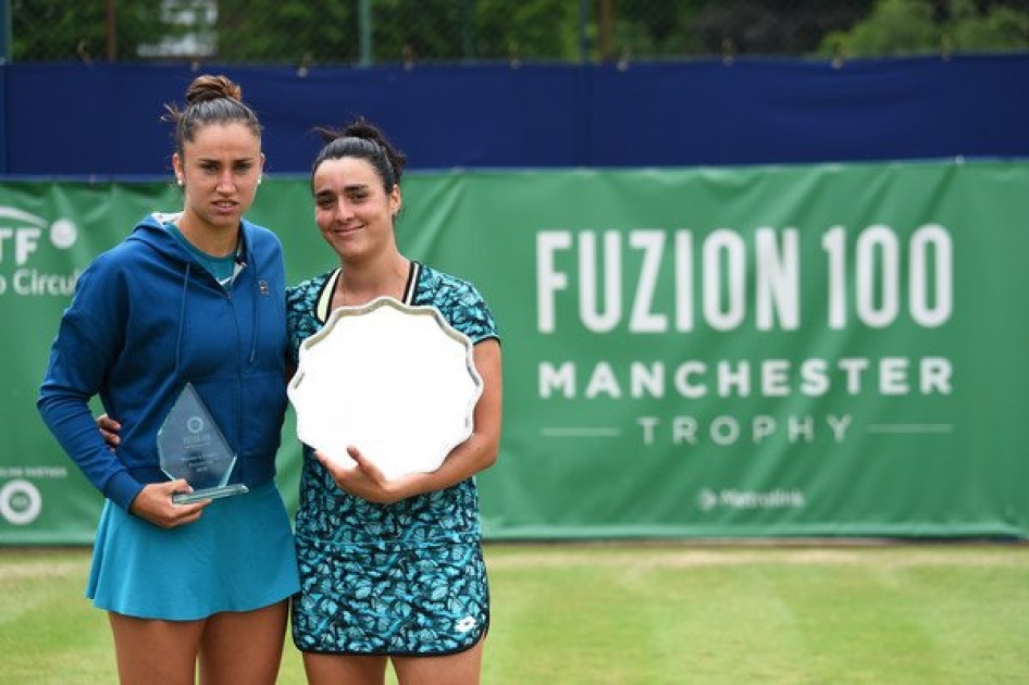 Finales de Sara Sorribes en Manchester y de Nuria Párrizas en Óbidos Finales de Sara Sorribes en Manchester y de Nuria Párrizas en Óbidos