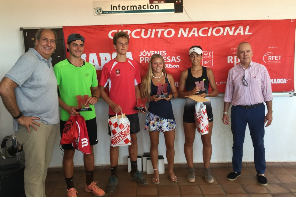 Judith Perelló y Pablo Archiles se llevan el “Marca Jóvenes Promesas” de Castellón Judith Perelló y Pablo Archiles se llevan el “Marca Jóvenes Promesas” de Castellón
