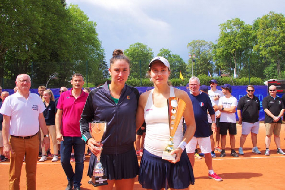 Sara Sorribes alcanza la final del torneo de 100 mil dólares de Contrexeville Sara Sorribes alcanza la final del torneo de 100 mil dólares de Contrexeville