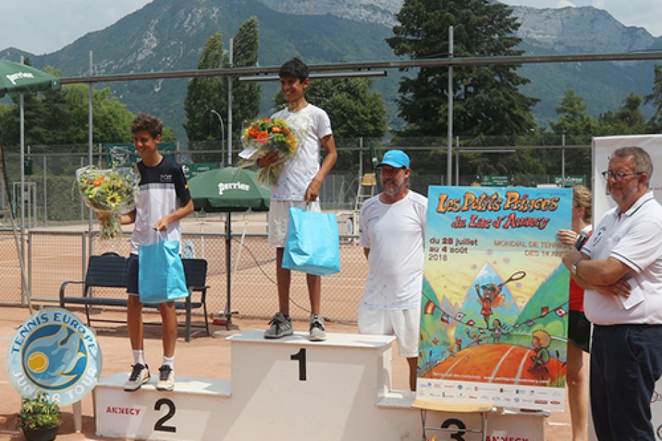Markus Giersiepen alcanza la final del prestigioso torneo infantil de Annecy en Francia Markus Giersiepen alcanza la final del prestigioso torneo infantil de Annecy en Francia