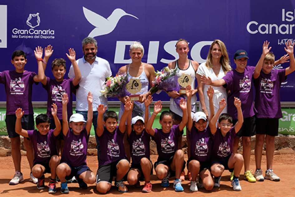 Guiomar Maristany, finalista del primer internacional de Las Palmas ante la turca Basak Eraydin Guiomar Maristany, finalista del primer internacional de Las Palmas ante la turca Basak Eraydin