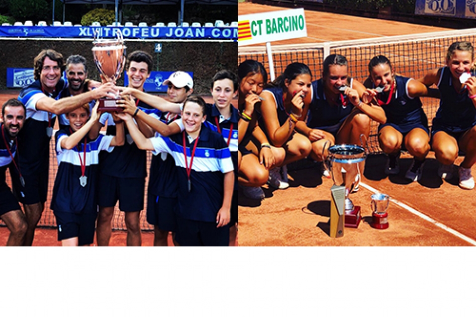 Doblete del CT Barcino en infantil “Joan Compta” ante CT Torrevieja y CT Vila-Real Doblete del CT Barcino en infantil “Joan Compta” ante CT Torrevieja y CT Vila-Real