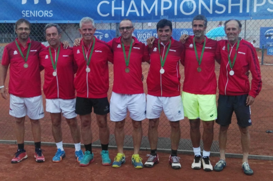 Subcampeonato del Mundo para España en +55 y bronce en +50 masculinos Subcampeonato del Mundo para España en +55 y bronce en +50 masculinos