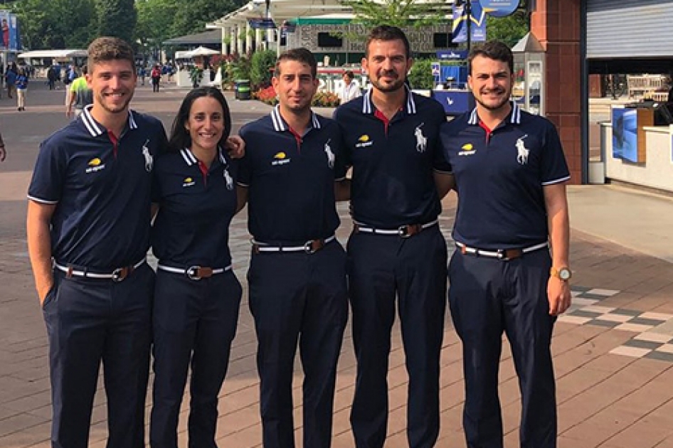 Siete oficiales españoles arbitran en el US Open Siete oficiales españoles arbitran en el US Open