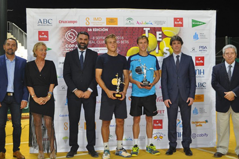El ATP Challenger “Copa Sevilla” corona al belga Kimmer Coppejans El ATP Challenger “Copa Sevilla” corona al belga Kimmer Coppejans