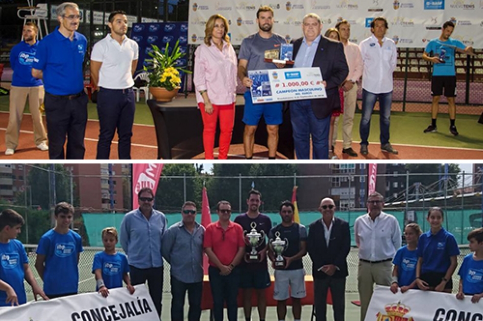Victorias de Olaso y Villacorta en los torneos de Guadalajara y Mstoles en las IBP Uniuso Tennis Series  Circuito Nacional RFET