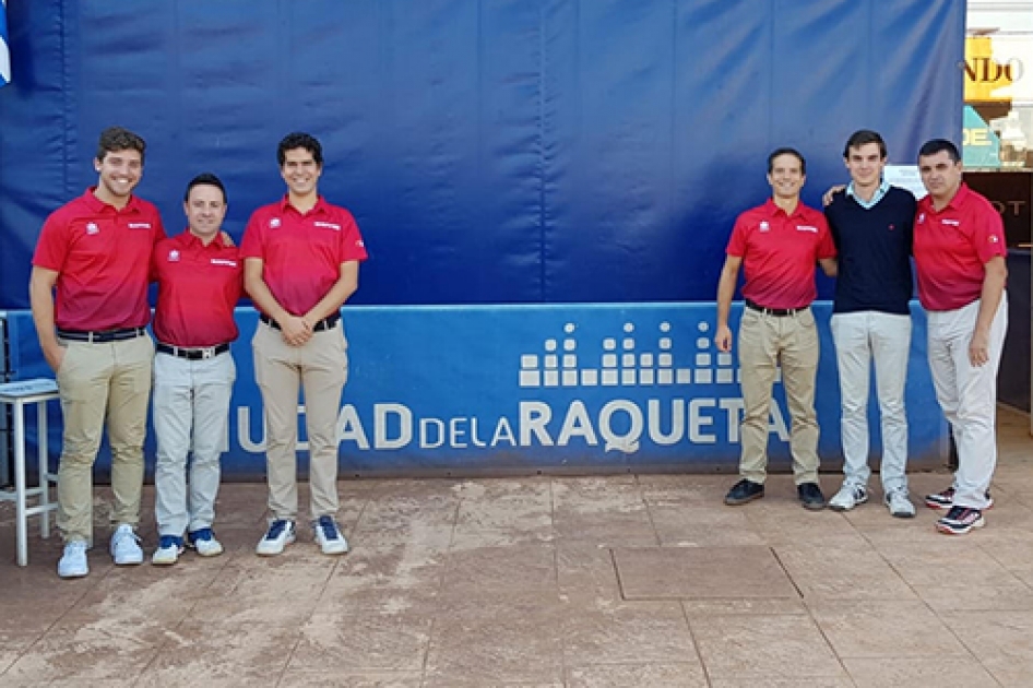 Equipo arbitral del internacional “ITF Villa de Madrid” en Ciudad de la Raqueta Equipo arbitral del internacional “ITF Villa de Madrid” en Ciudad de la Raqueta
