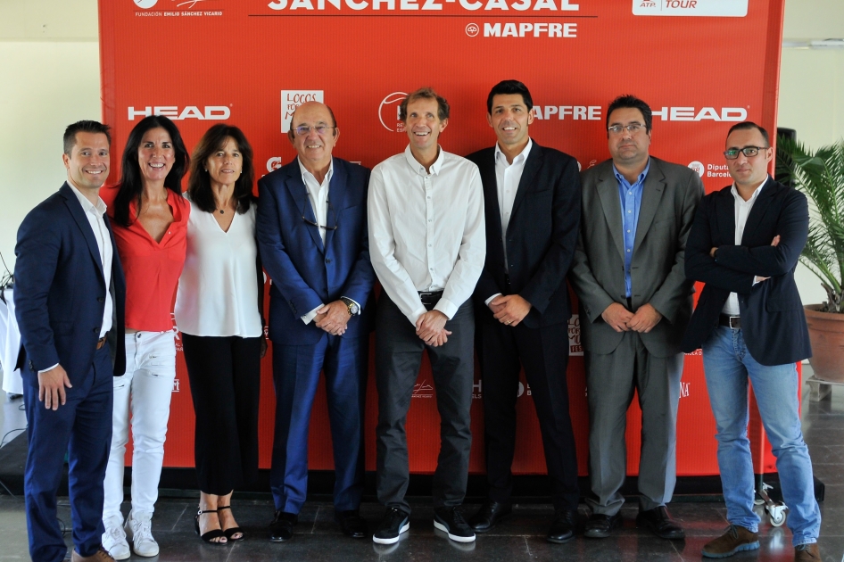 Presentada la primera edición del ATP Challenger “Sánchez-Casal MAPFRE” en Barcelona Presentada la primera edición del ATP Challenger “Sánchez-Casal MAPFRE” en Barcelona