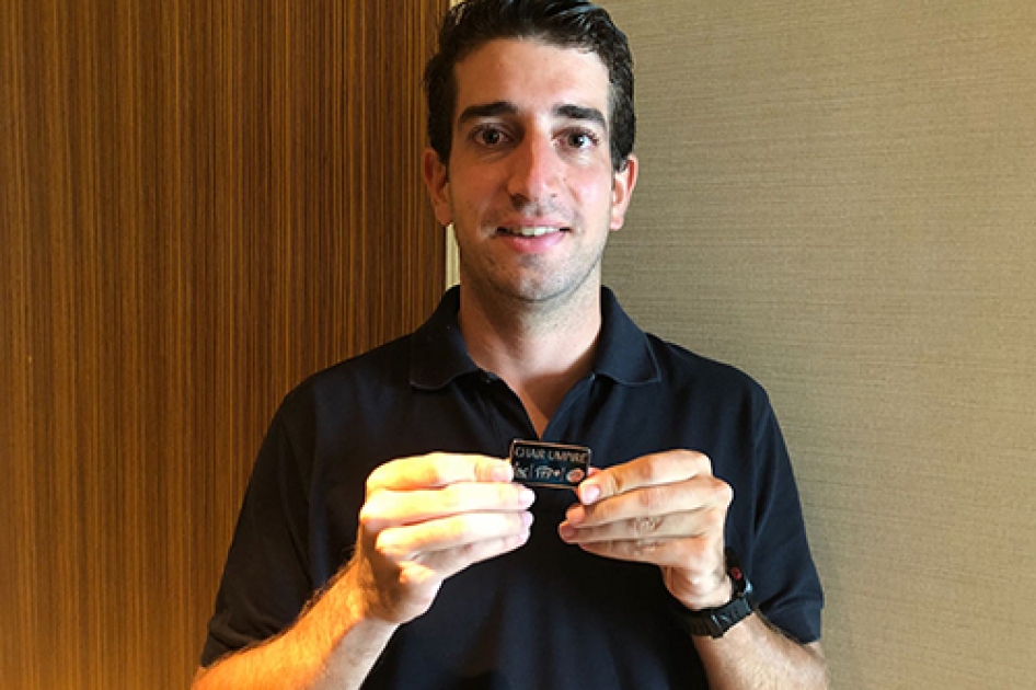 Juanjo Marco Peris, nuevo Juez de Silla Internacional Chapa Bronce Juanjo Marco Peris, nuevo Juez de Silla Internacional Chapa Bronce