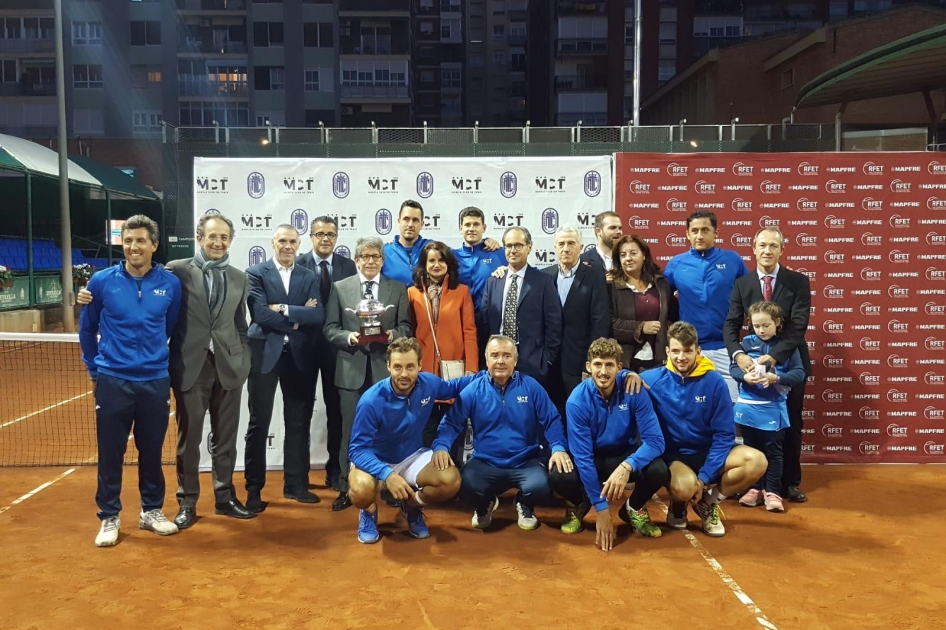 Histórico triunfo del Murcia CT 1919 en el Campeonato de España MAPFRE Absoluto por Equipos Masculinos Histórico triunfo del Murcia CT 1919 en el Campeonato de España MAPFRE Absoluto por Equipos Masculinos