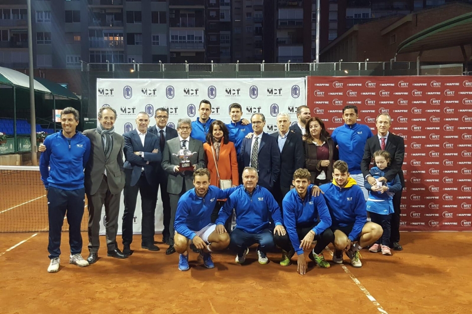 Histrico triunfo del Murcia CT 1919 en el Campeonato de Espaa MAPFRE Absoluto por Equipos Masculinos 