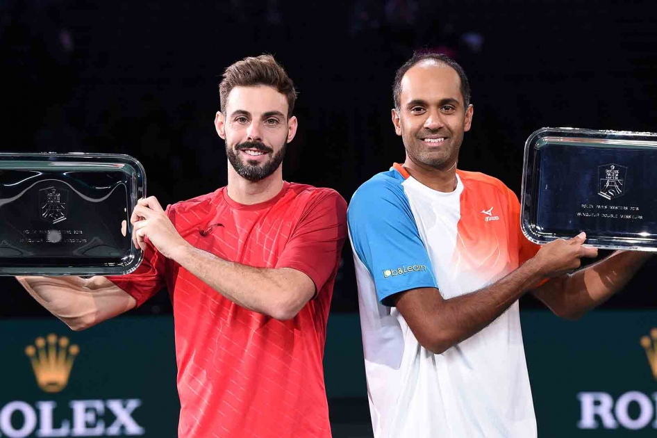 Marcel Granollers conquista el ttulo de dobles del Masters 1000 de Pars junto a Rajeev Ram