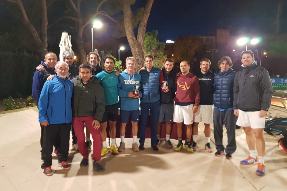 El CT Chamartn se proclama Campen de Espaa Masculino +40 ante el Club Internacional 