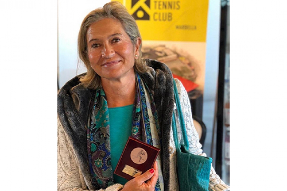 Victorias de Flix Daz y Carmen Lang en el 6 torneo internacional de veteranos en Marbella