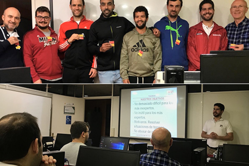 Melilla acoge un nuevo Curso de Formación Permanente para árbitros Melilla acoge un nuevo Curso de Formación Permanente para árbitros