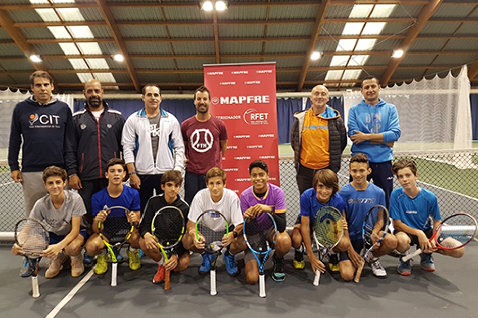 Segunda concentracin RFET en el CAR de Sant Cugat con jugadores Sub13