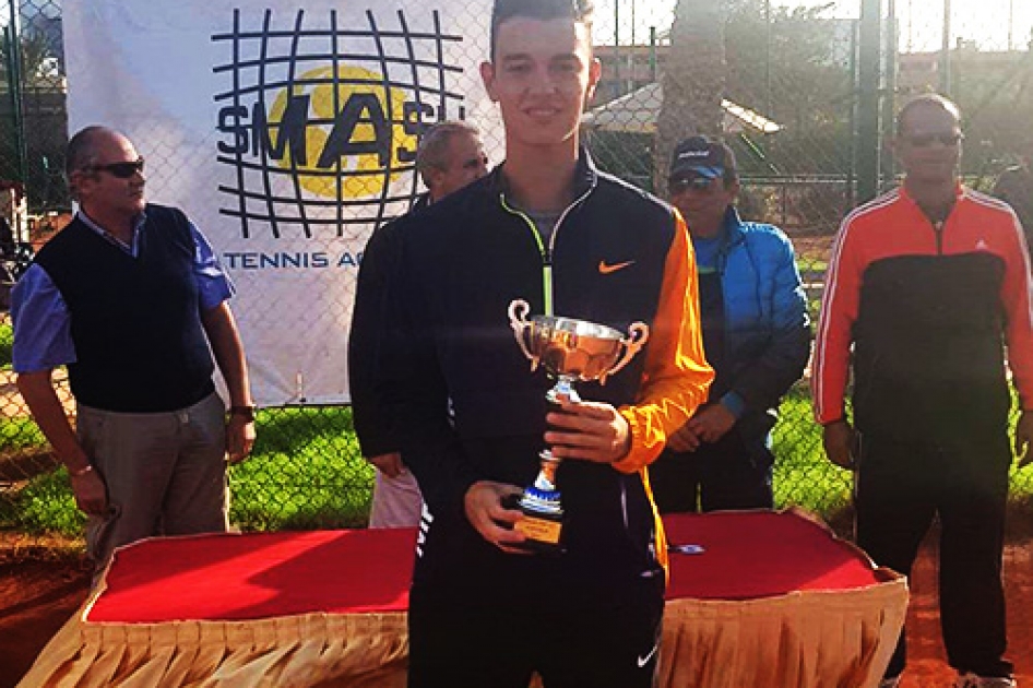 Victoria del valenciano Carlos Gimeno en los jniors de El Cairo