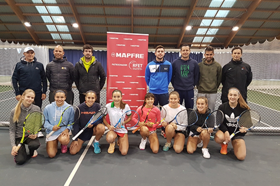 Primera concentración juvenil femenina de la RFET en el CAR de Sant Cugat Primera concentración juvenil femenina de la RFET en el CAR de Sant Cugat